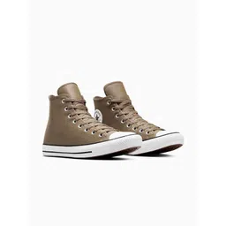 Converse Unisex Printed Leather High-Top Regular Sneakers