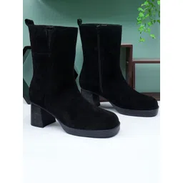 NICO NERINI Women Block-Heeled Regular Boots