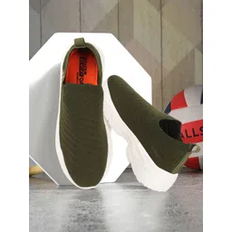 Killer Men Woven Design Slip-On Sneakers