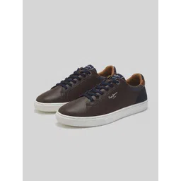 Pepe Jeans Men PU Lace-Ups Sneakers