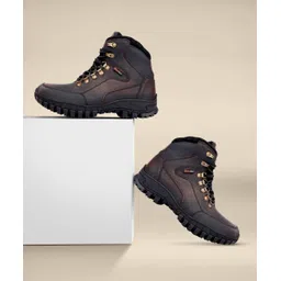 RIDGE Boots For All Day Wear, Biking & Fashion -Genuine Leather, Water Resistant Boots For Men