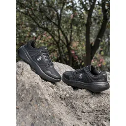 Red Tape Women Woven Design Perforated Sneakers