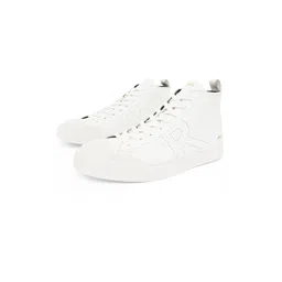 RARE RABBIT Men Sauron Hi Pro Leather High-Top Sneakers