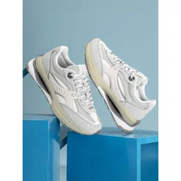 Red Tape Men Colourblocked PU Sneakers