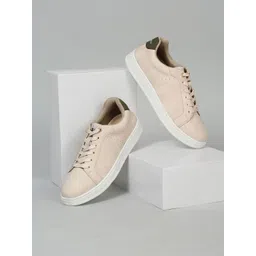 Cantabil Men Colourblocked PU Sneakers