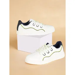 Ajile by Pantaloons Men Perforated Lace-Up Sneakers