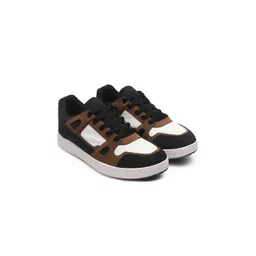 ZAYDN Men Colourblocked Lace-Ups Sneakers