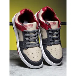 ASIAN Men Colourblocked Lightweight Sneakers