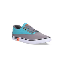 Sparx Men Grey Colourblocked Sneakers