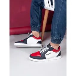 The Roadster Lifestyle Co Men Lightweight Round Toe Lace-Ups Casual Sneakers