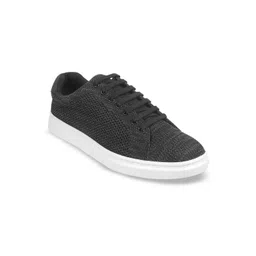 Metro Men Textured Comfort Insole Contrast Sole Sneakers