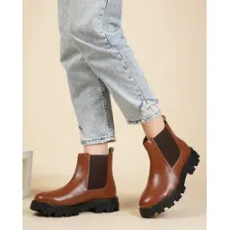 Women Mid-Top Chelsea Boots
