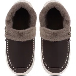 Latest Comfortable Indoor/Outdoor Winter Snow Boot |Men's Slip on Fur Shoes Boots For Men