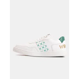 WROGN Men Colourblocked Lace-Ups PU Sneakers