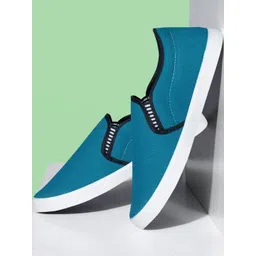 Free Kicks Men Blue Mesh Marking Running Sports Shoes