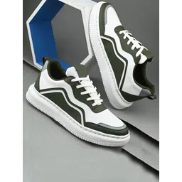 Harrytech London Men Colourblocked Round Toe Sneakers