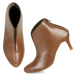 Commander Shoes Women Pointed Toe Slim Heel Cowboy Boots