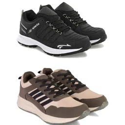 DRACKFOOT Men Non-Marking Running Sports Shoes
