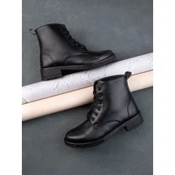 The Roadster Lifestyle Co Women High-Top Regular Boots