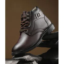 PREDATOR Men's Casual Outdoor Synthetic Leather Boots Boots For Men