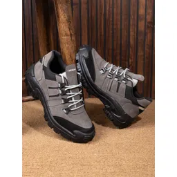 SNEAKLAB Men Round Toe Lace-Ups Comfort Insole Sneakers