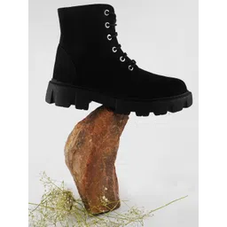 Try Me Women Platform-Heeled Regular Boots