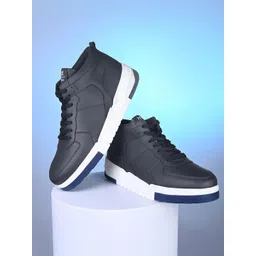 HRX by Hrithik Roshan Men PU High-Top Sneakers