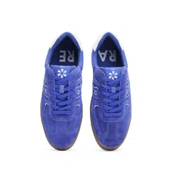 RARE RABBIT Zenith Men Textured Round Toe Lace Ups Sneakers
