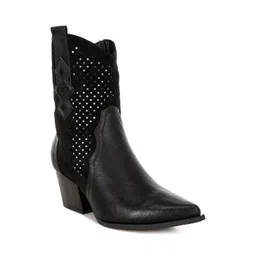London Rag Women Pointed Toe Cowboy Boots
