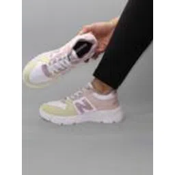 TRENDUTY Women Colourblocked PU Sneakers