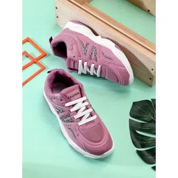 glitchez Women Colourblocked Round Toe Sneakers Shoes