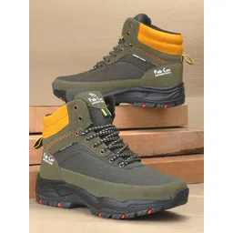 Field Care Men Hills Comfort Adventure Waterproof Padded Biker Snow Boots