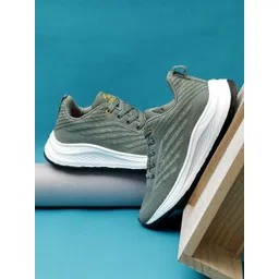 SCHOOZI Men Non-Marking Lace-Ups Running Shoes