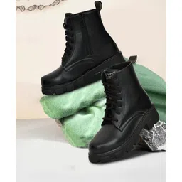 MOVE-EDGE Synthetic Women’s Heel Boots Trendy, Lightweight & Comfortable Fit Boots For Women