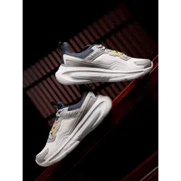 JQR Men Mesh Running Non-Marking Lace-Ups Shoes