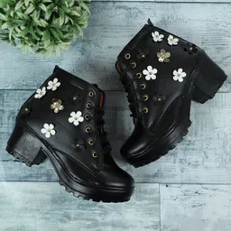 plan flower boots Boots For Women