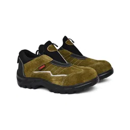 Ozarro Olive Suede Casual Shoes