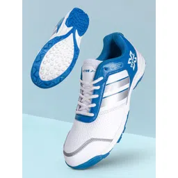 VECTOR X Unisex Mesh Cricket Non-Marking Lace-Ups Shoes