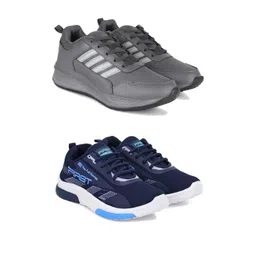 DRACKFOOT Men Non-Marking Running Sports Shoes