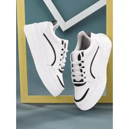 The Roadster Lifestyle Co. Women Lace-Ups Round Toe Sneakers