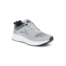 JQR Men Mesh Running Lace-Ups Non-Marking Shoes