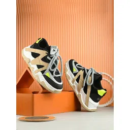 JK Port Men Colourblocked Sneakers