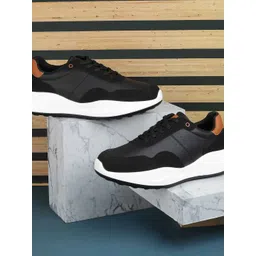 Metro Men Printed Sneakers