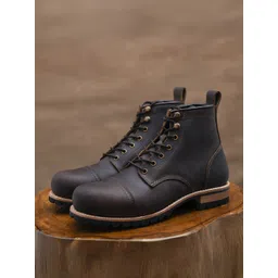 Craft & Glory Men Leather Regular Boots