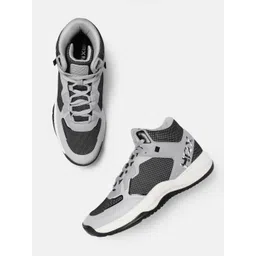 HRX by Hrithik Roshan Men Mid-Top Colourblocked Sneakers