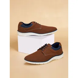 BYFORD by Pantaloons Men Colourblocked PU Sneakers