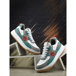 BIRDE Men Colourblocked Lace-Ups Comfort Insole Sneakers