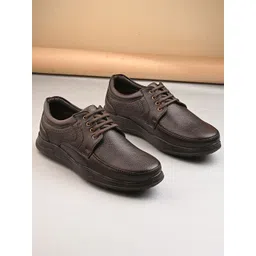 Mactree Men Leather Lace-Ups Sneakers