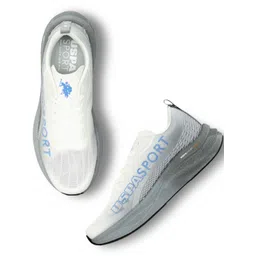 U.S. Polo Assn. Men Textile Running Non-Marking Shoes