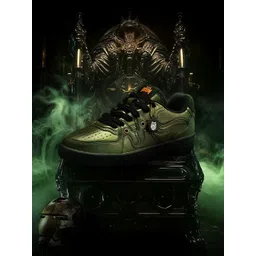 The Souled Store Men Marvel Doctor Doom Printed PU Sneakers